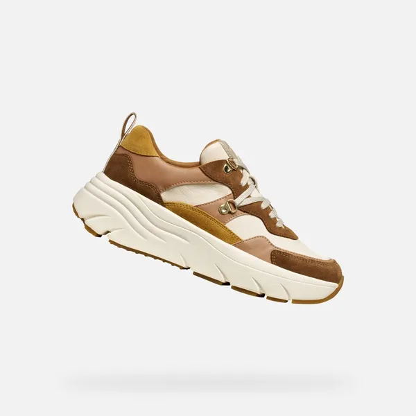 GEOX Diamanta Bruin/Beige