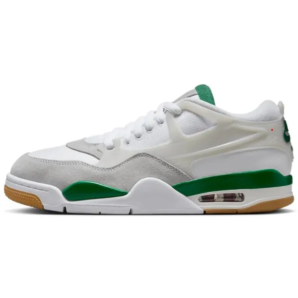 Nike Air Jordan 4 RM Pine Green Sneakers – Wit/Groen/Grijs – Unisex – Maat EU 41 Wit -Groen