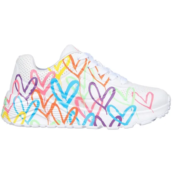 Skechers Uno Lite Spread The Love White / Multicolor