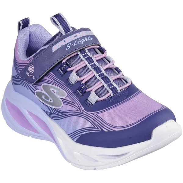 Skechers Cosmic Glow Navy Sparkle Mesh / Multi Trim