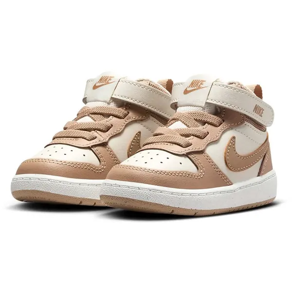 Nike Court Borough Mid 2 Sneaker Junior beige - bruin - wit