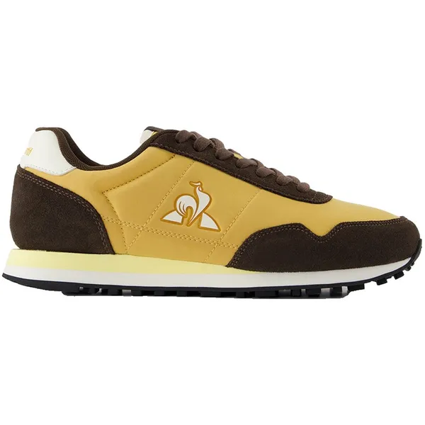 Le Coq Sportif Astra Spruce Yellow / Chocolate Brown