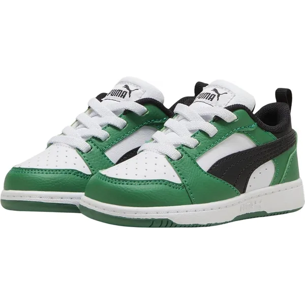 Puma Rebound V6 Lo AC Inf Groen/Wit/Zwart, vergelijk prijzen bij 1 winkel