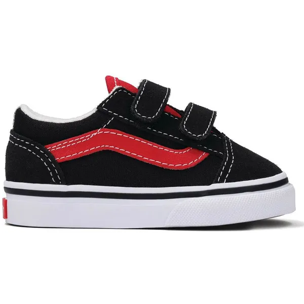 Vans Old Skool V Schoenen Zwart EU Jongen Black / Red