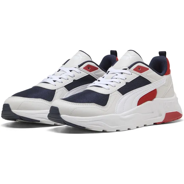 PUMA - PUMA Navy-PUMA White-Feather Gray-Red Fire