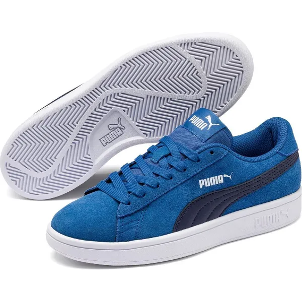PUMA Smash v2 SD Jr Bright Cobalt-Peacoat-Puma White