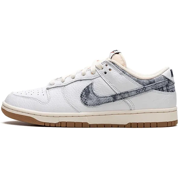 Nike Dunk Low "Nieuwe Americana gewassen denim" Wit, vergelijk prijzen bij 1 winkel