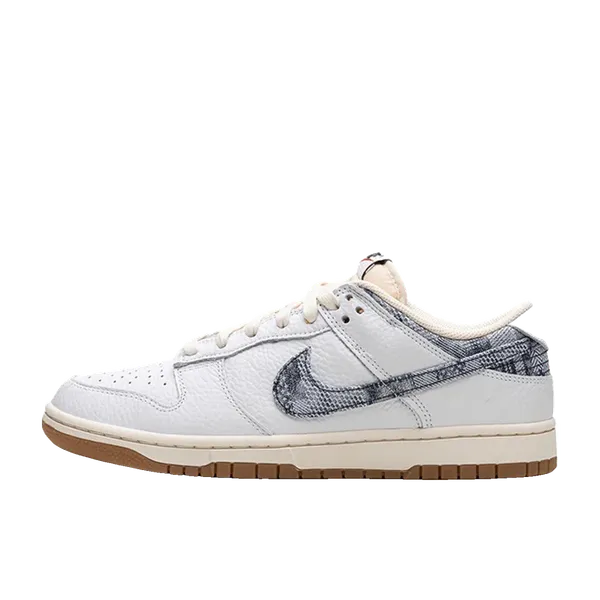Nike Dunk Low "Nieuwe Americana gewassen denim" Wit, vergelijk prijzen bij 1 winkel