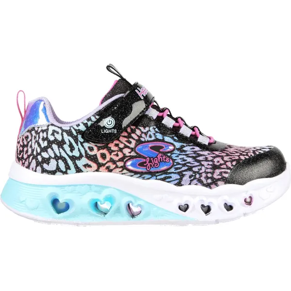 Skechers FLUTTER HEART LIGHTS - LOVES Zwart