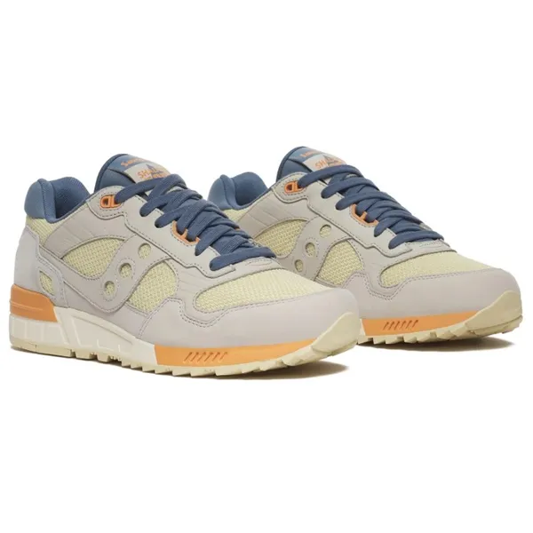 Saucony Shadow 5000 Sneakers – Tofu Buckskin – Heren – Maat 42 Grijs - Blauw