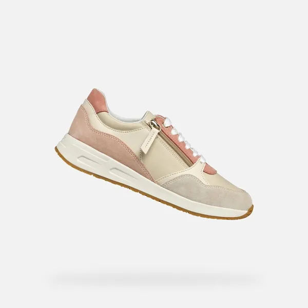 GEOX MELKWIT/LICHTBEIGE Melkwit/Lichtbeige