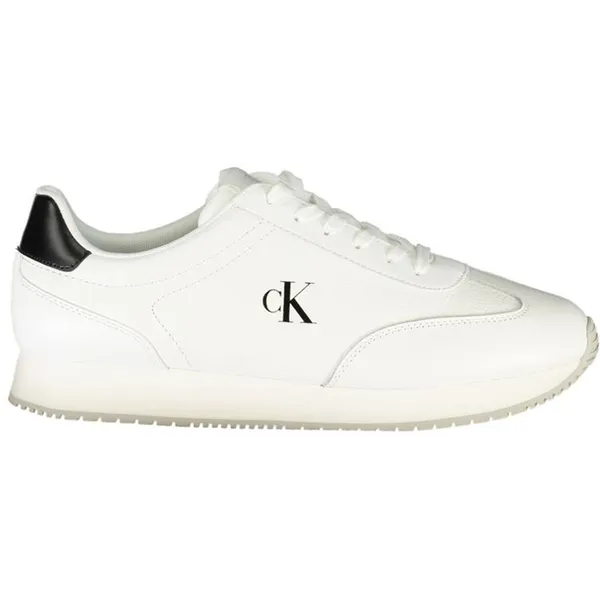Calvin Klein Monogram Sneakers Casual - White White