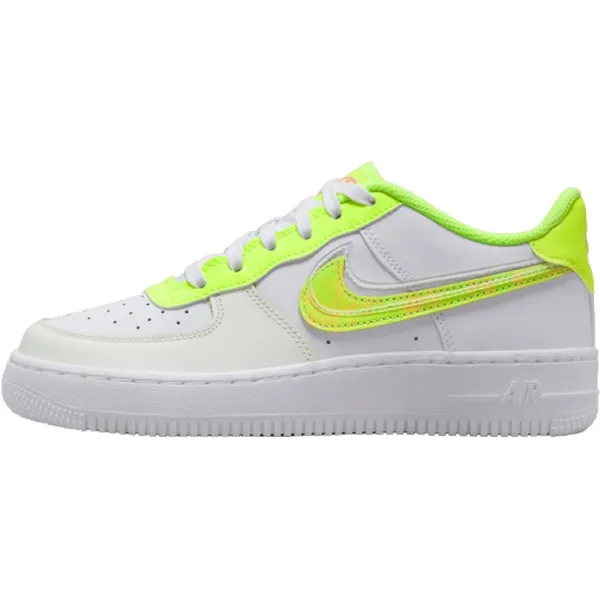 Nike Air force 1 Wit/Volt/Pink Glow