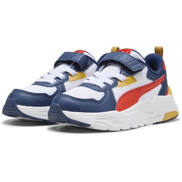PUMA Trinity Lite Ac PUMA White-Fierce Red-Persian Blue