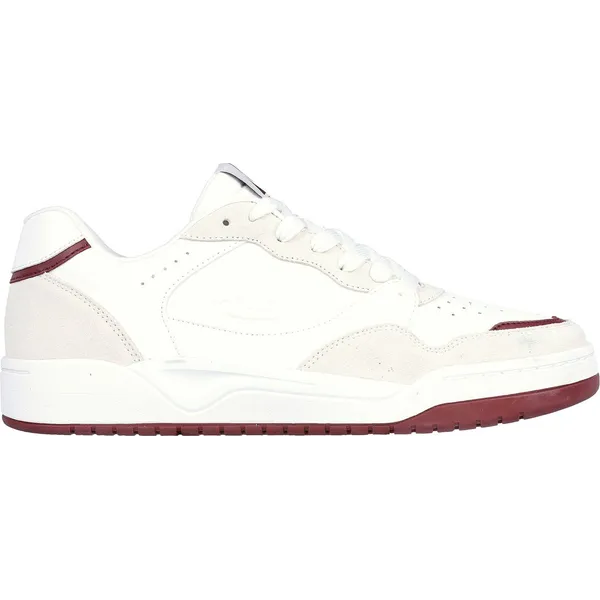 Skechers 183241-WBUG White / Burgundy