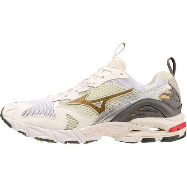 Mizuno Wave Rider 10 wit - crème