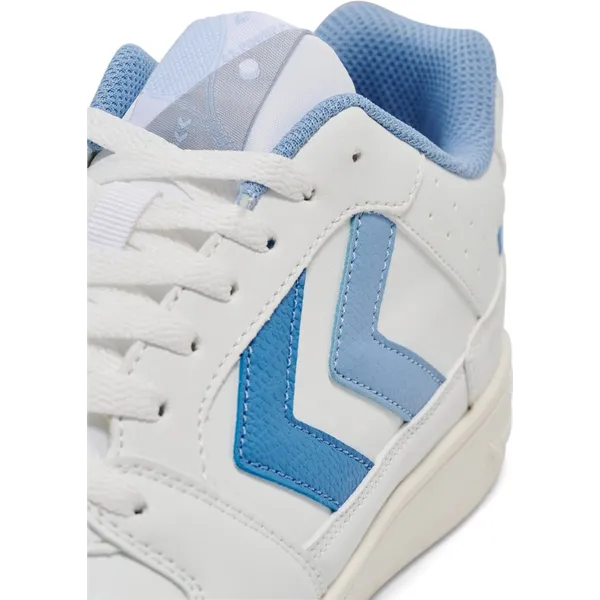 hummel St. Power Play Wmns Lzd Bright White/Cerulean