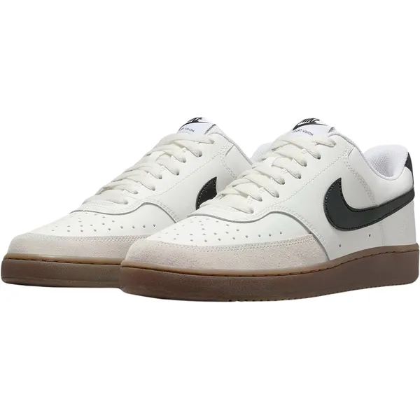 Nike Court Vision Low wit - zwart - bruin