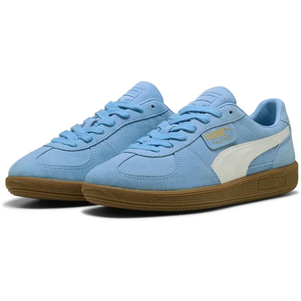 PUMA Palermo Schoenen Blauw EU 35 1/2 Man,Vrouw Team Light Blue / white