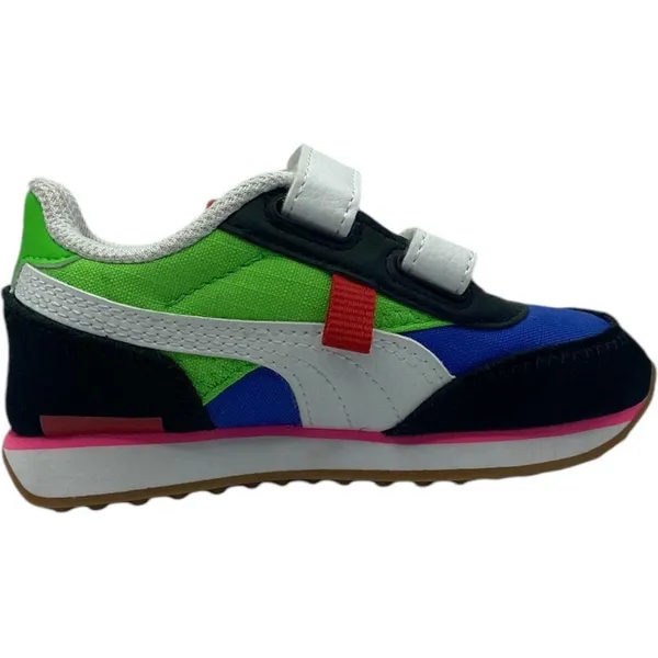 PUMA Future Rider Play Zwart/Groen/Blauw/Roze