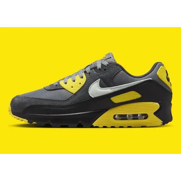 Nike AIR MAX 90 SMOKE GREY LIGHT SILVER NEON