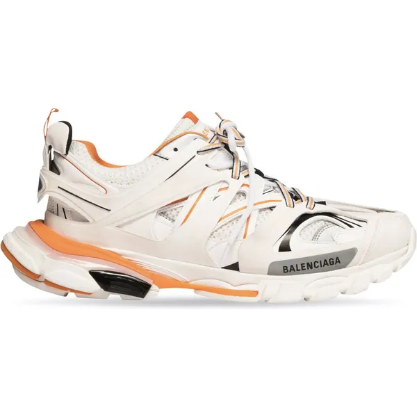 Balenciaga Track Sneaker Wit, oranje, zwart, zilver