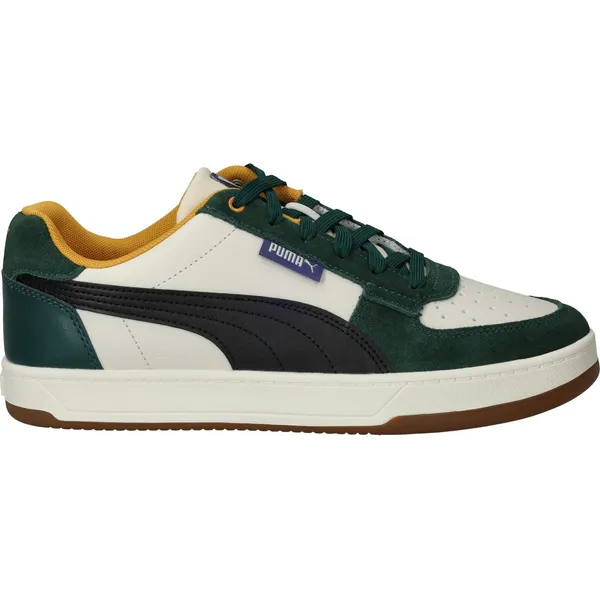 PUMA Caven 2.0 Greenside off white - donkergroen - zwart - geel