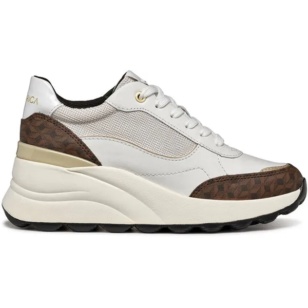 GEOX Spherica Ec13 Schoenen Beige EU Vrouw White / Off White