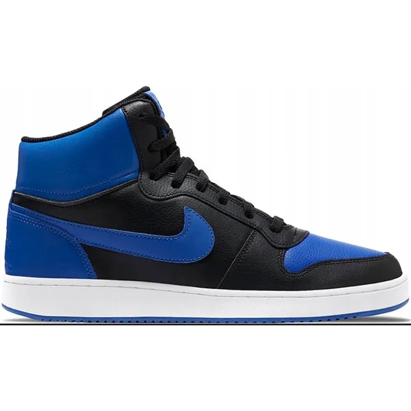 Nike Ebernon MID ZWART/BLAUW/WIT