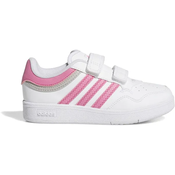 adidas Hoops 4.0 Cloud White / Pink Fusion / Grey Two