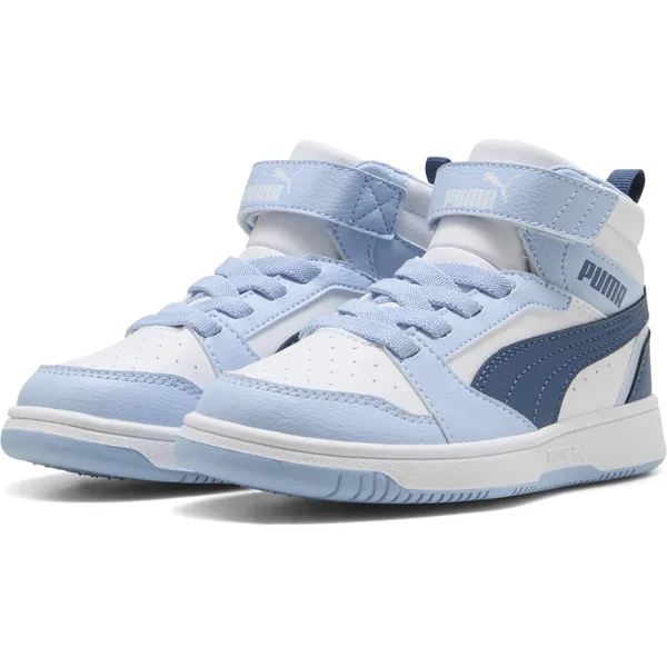Puma Rebound V6 Mid AC+ PS PUMA White-Dark Indigo-Haute Tropic