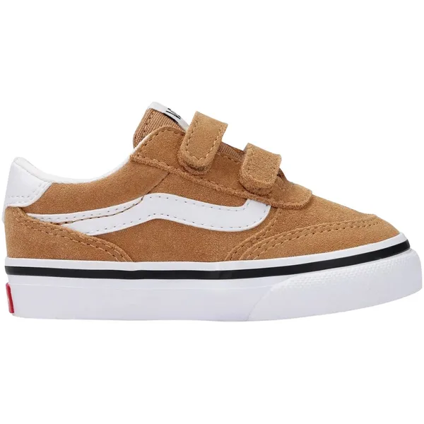 Vans Brooklyn LS V SUEDE bruin - wit