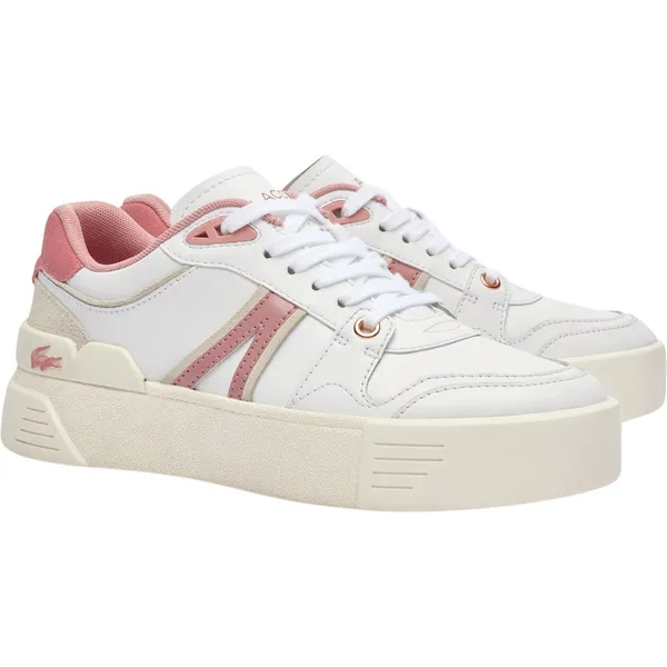 Lacoste L002 Evo wit - roze - beige - crème