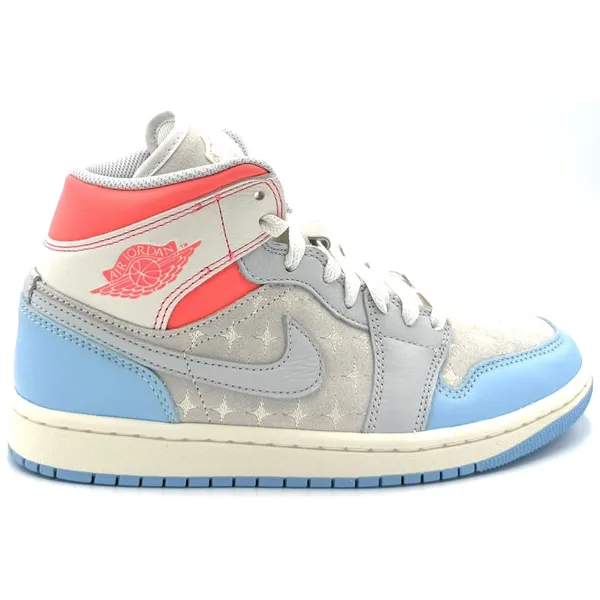 Nike Air Jordan 1 Mid 'Hot Lava' Limited Edition Blauw