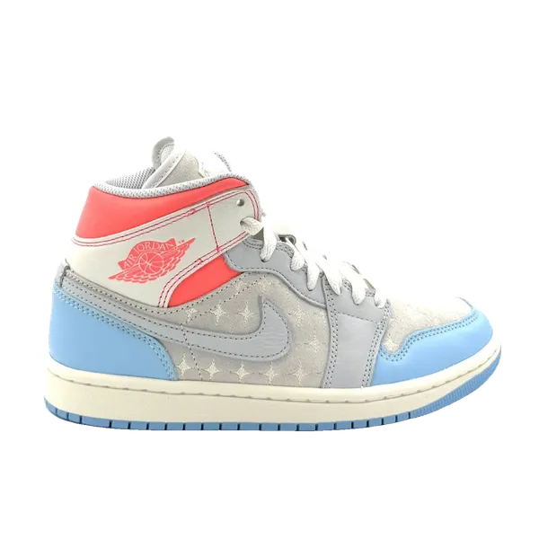 Nike Air Jordan 1 Mid "Hot Lava" Blauw, vergelijk prijzen bij 1 winkel