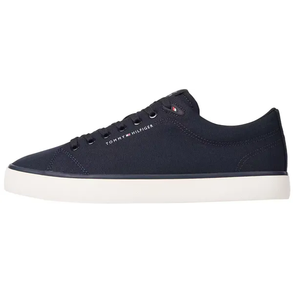 Tommy Hilfiger Hi Vulc Low Canvas Blauw