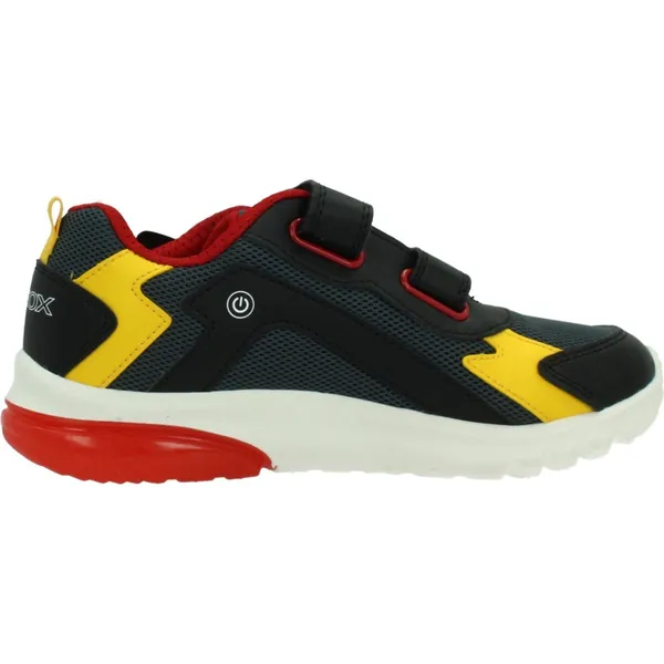 GEOX J CIBERDRON BOY EU Dark Grey / Yellow