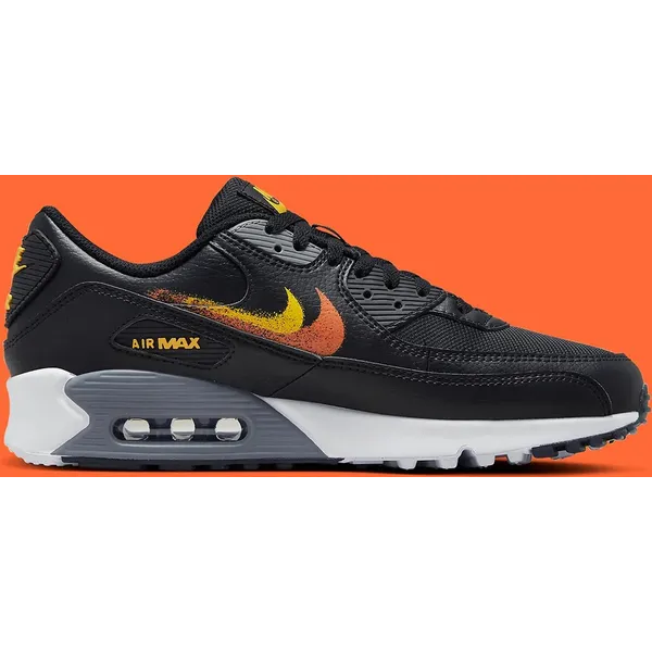 Nike Air Max 90 zwart - oranje - geel