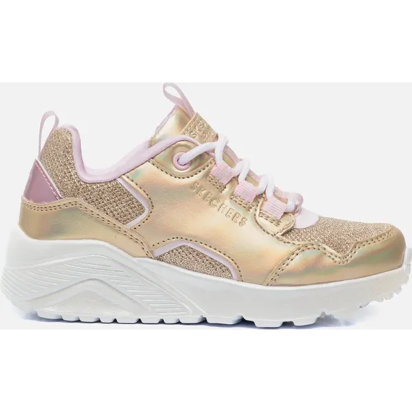 Skechers Uno Lite - Metallic Pops Gold