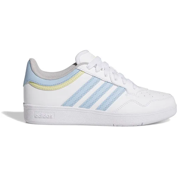 adidas Hoops Cloud White / Clear Sky / Powder Yellow