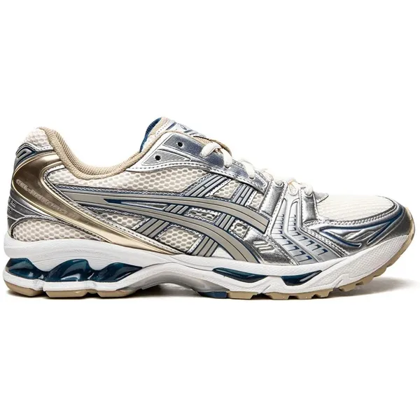 Asics Low-top of high-top Cream/Silver/Champagne