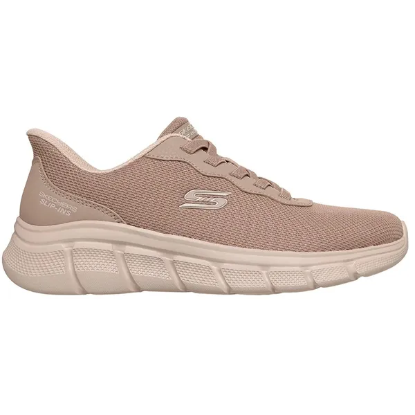 Skechers Bobs B Flex Taupe Mesh
