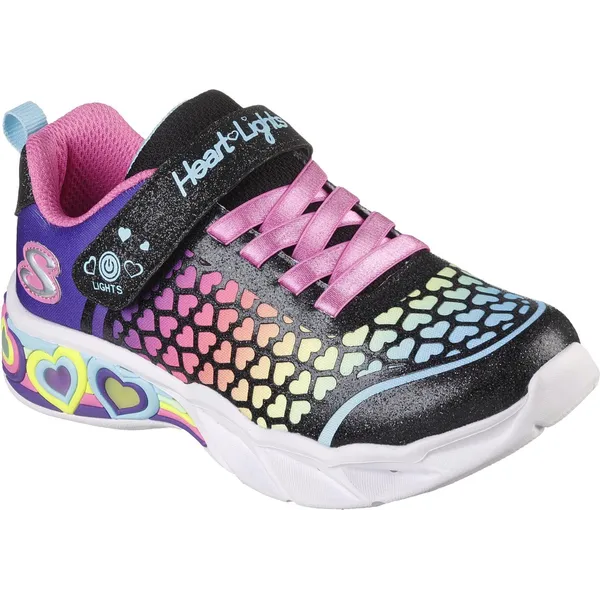 Skechers Sweetheart Lights-Lovely Colo Black