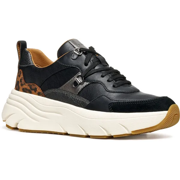 Geox Sneakers Black / Cognac