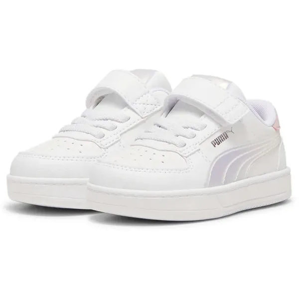 PUMA Caven 2.0 Holo 2.0 Ac+ Schoenen Wit EU 19 Kinderen White / Mauve Mist / Silver