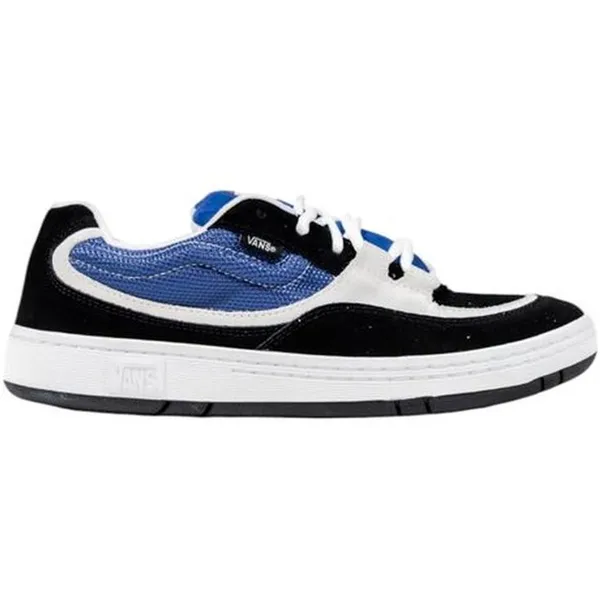 Vans Suede Leather Sneaker with Rubber Sole - Blue Blue