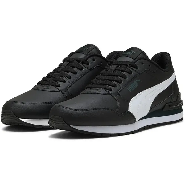 PUMA St Runner V4 L PUMA Black / PUMA White / Green Terrain