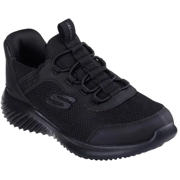 Skechers Bounder Brisk Burst Black Synthetic / Textile / Black Trim