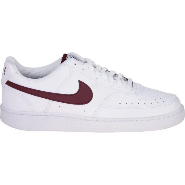 Nike Court Vision Low White-Burgundy Crush Wit