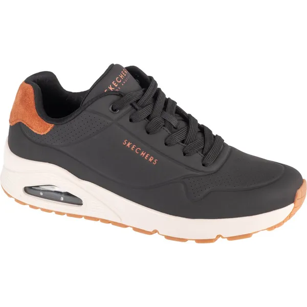 Skechers Suited On Air Zwart-bruin